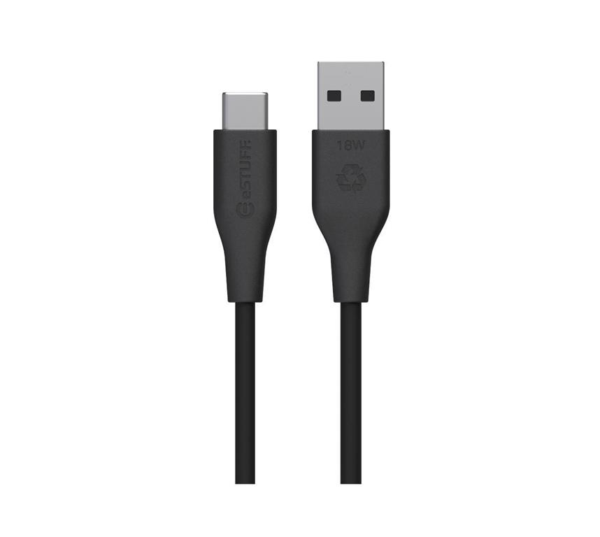 eSTUFF INFINITE kabel USB C-A 1m, črn