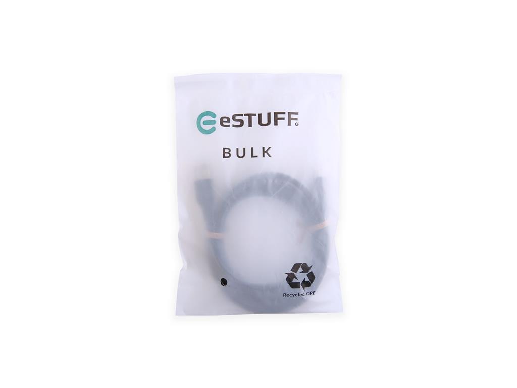 eSTUFF INFINITE kabel USB C-A 2m, črn