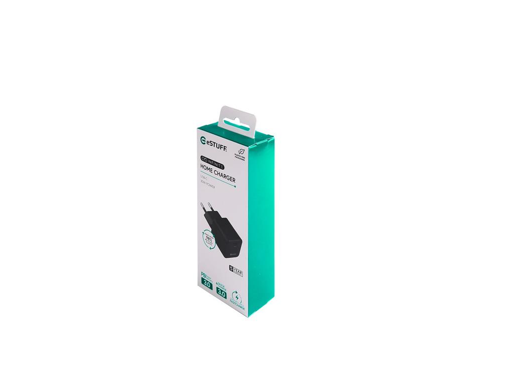 eSTUFF INFINITE polnilnik USB-C PD 30W GaN