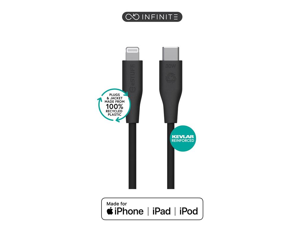 eSTUFF INFINITE kabel USB C-Lightning 1m