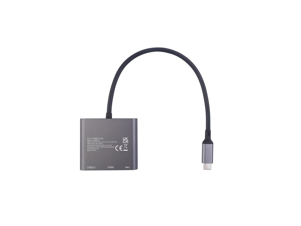eSTUFF USB-C AV hub razdelilnik