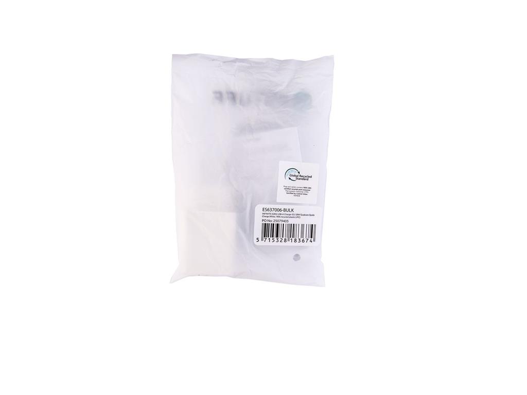 eSTUFF INFINITE polnilnik USB-A 18W
