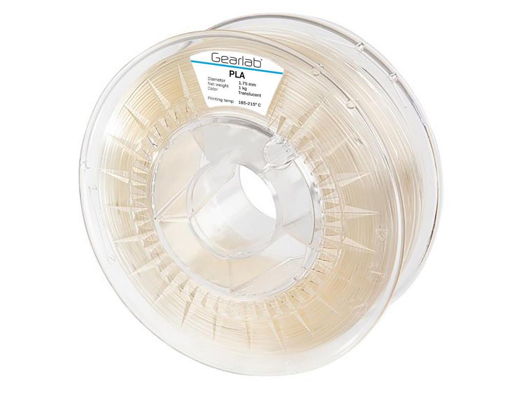 eSTUFF Filament PLA 1,75mm 1kg, prosojen
