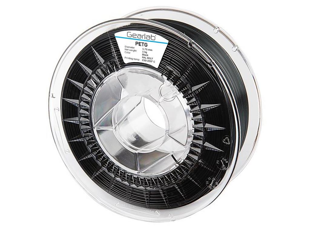 eSTUFF Filament PETG 1,75mm 1kg, črn