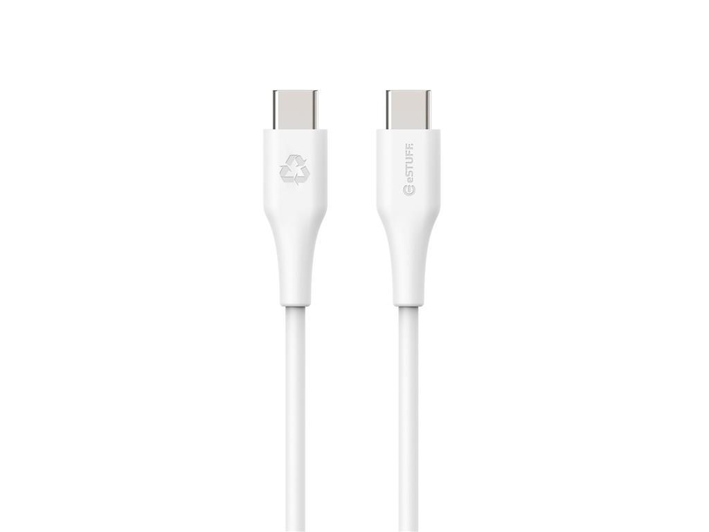 eSTUFF INFINITE kabel USB C-C 1m, bijeli
