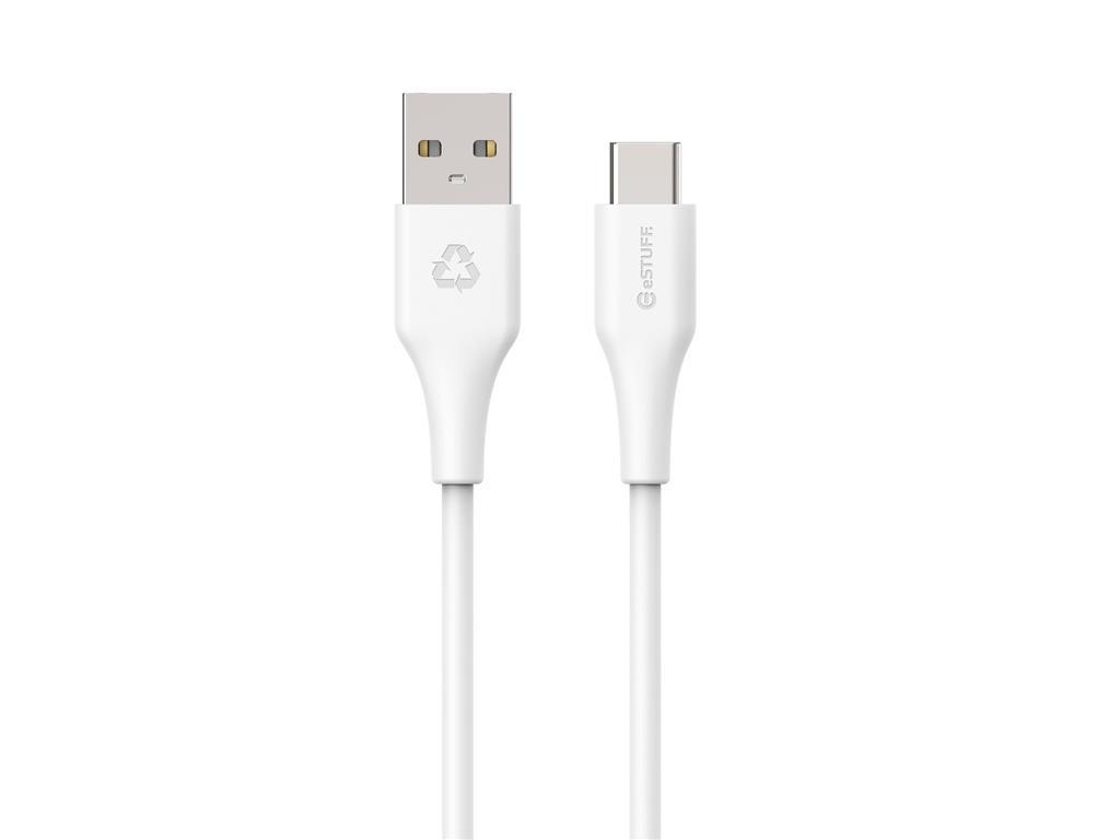 eSTUFF INFINITE kabel USB C-A 1m, bijeli