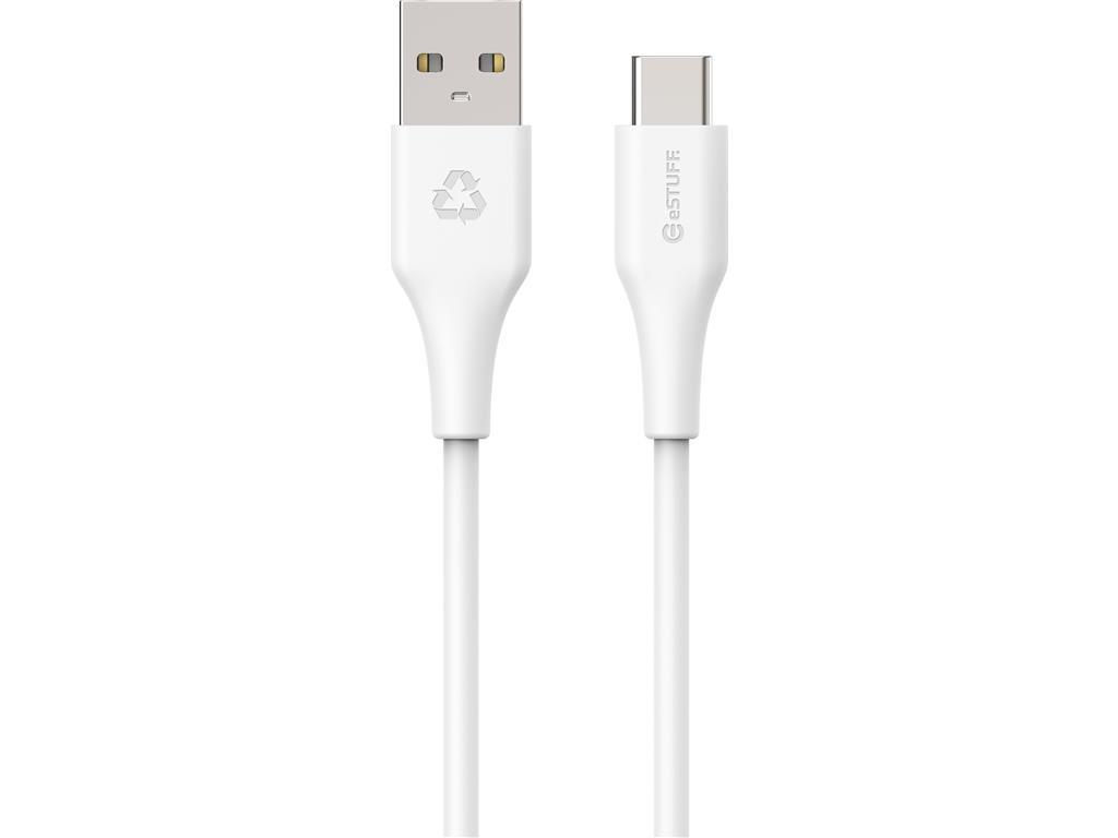 eSTUFF INFINITE kabel USB-C-USB-A 1m, bijel