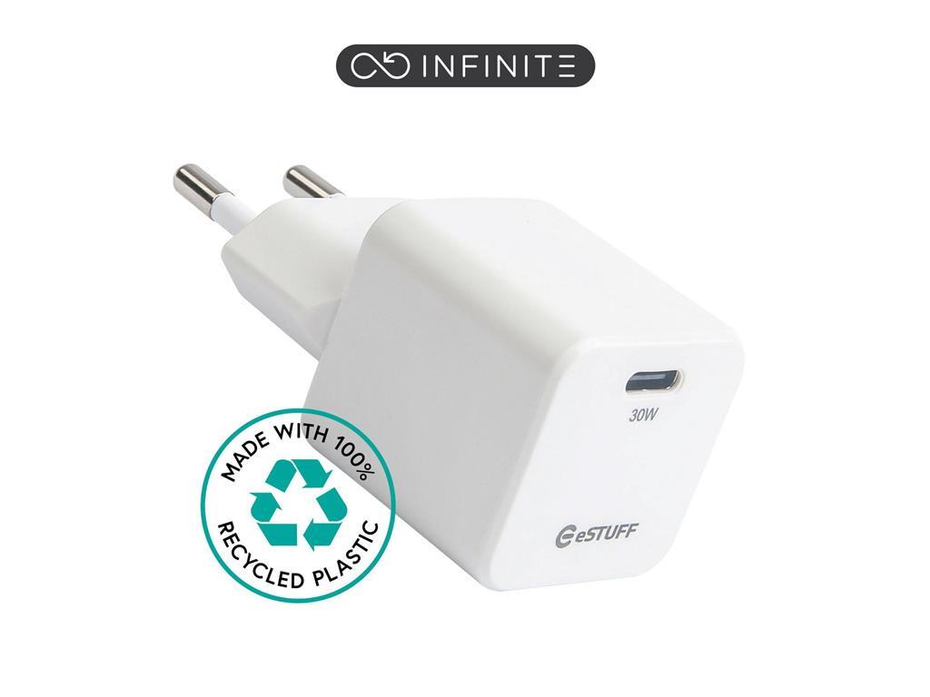 eSTUFF INFINITE punjač USB-C 30W GaN