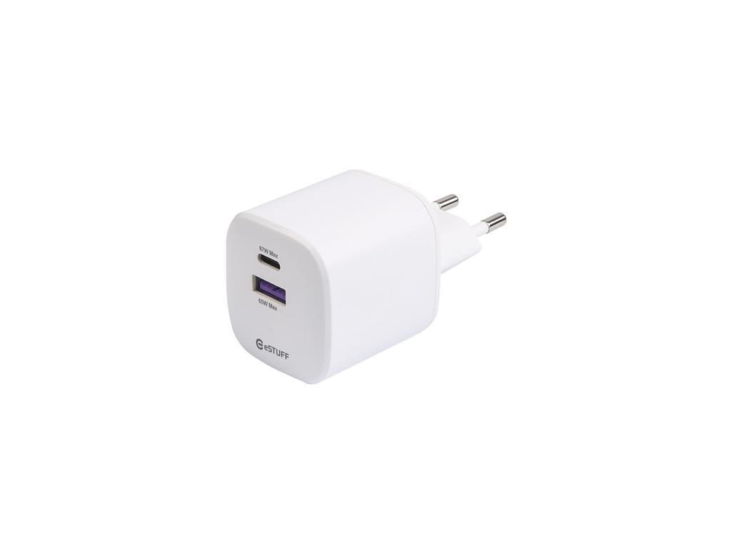 eSTUFF INFINITE punjač USB-C, USB-A 67W GaN
