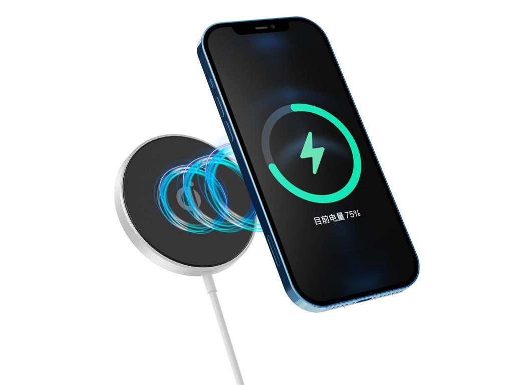 eSTUFF Magnetni brezžični polnilec 15W