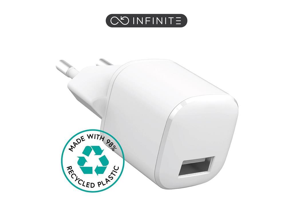 eSTUFF INFINITE (GRS) USB-A punjač EU 12W. 1 x