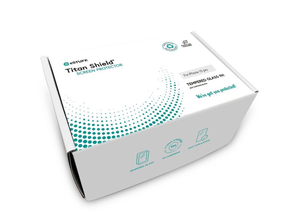 eSTUFF Zaščita zaslona iPhone 15 Pro