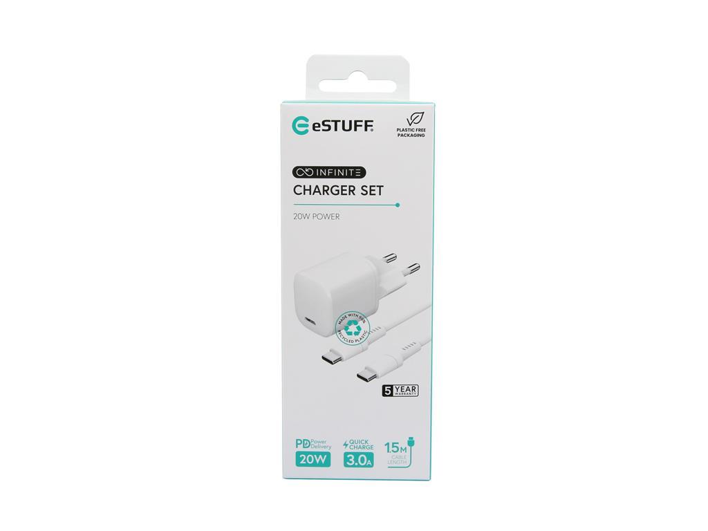 eSTUFF INFINITE Charger Kit PD 20W punjač s