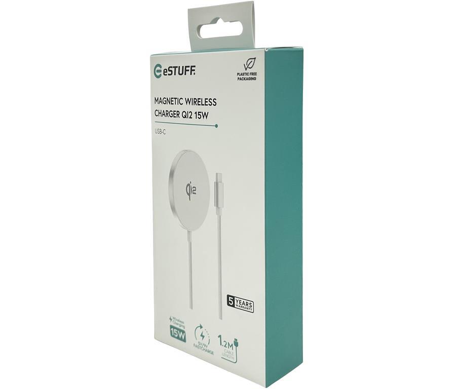 eSTUFF QI2 15W magnetski bežični punjač