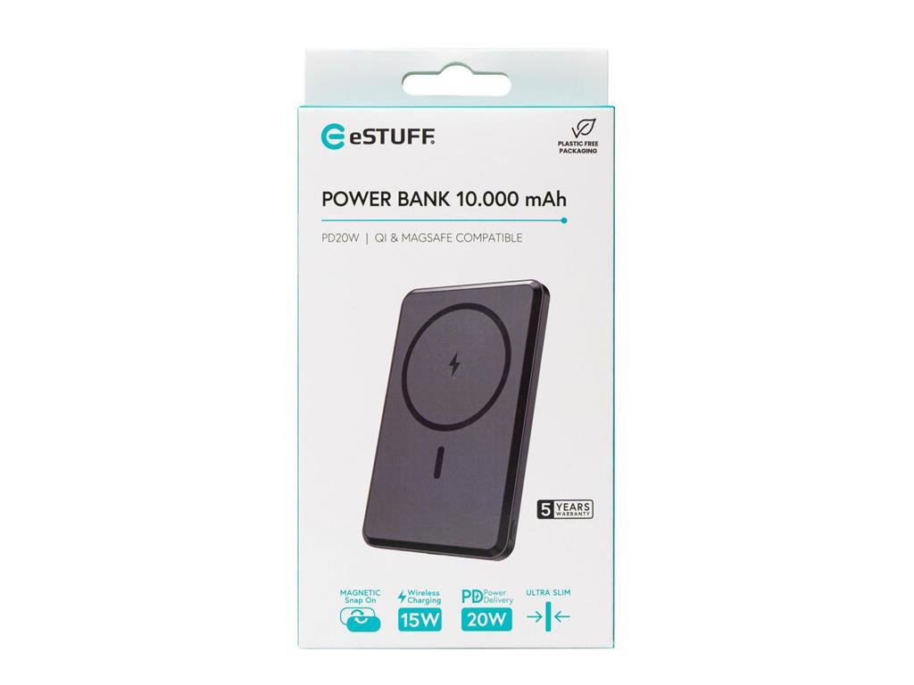 eSTUFF Magnetni power bank 10.000 mAh PD20W