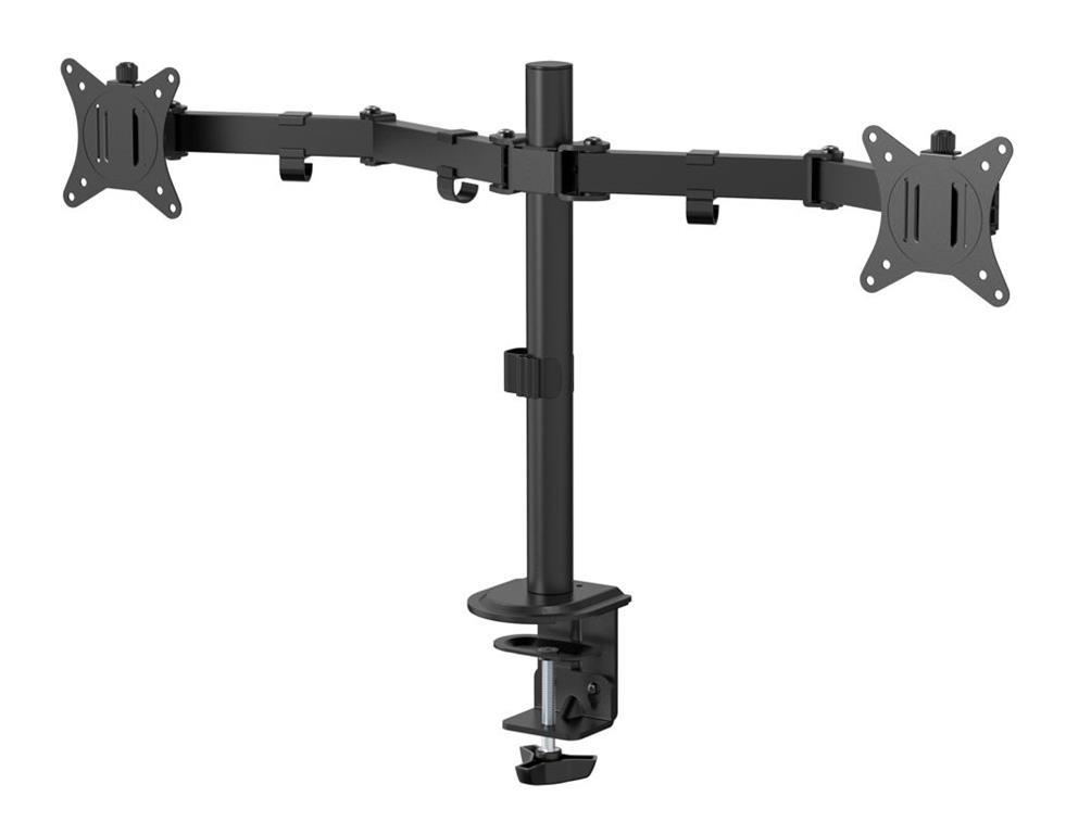 eSTUFF Dvostruki stolni nosač za monitor s