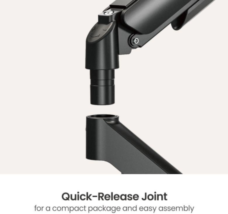 eSTUFF Nosač monitora s plinskom oprugom