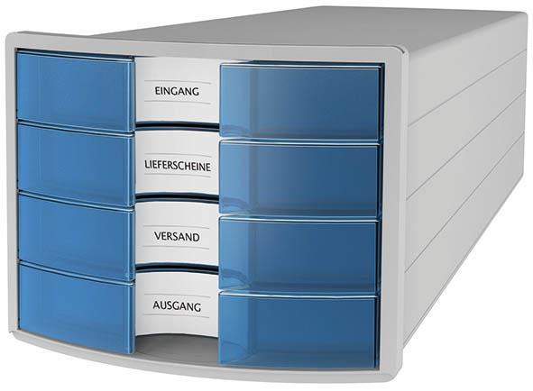 HAN Predalnik IMPULS zaprt prosojno moder