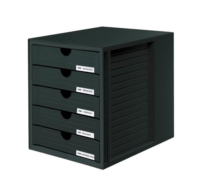 HAN Predalnik SYSTEM BOX zaprt, črn