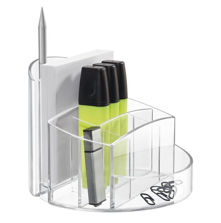 HAN Stojalo za pisala RONDO prozorno