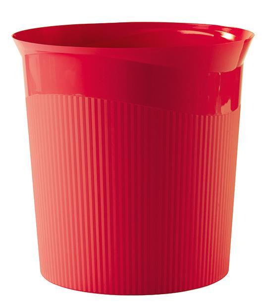 HAN Koš za smeti Re-LOOP, rdeč
