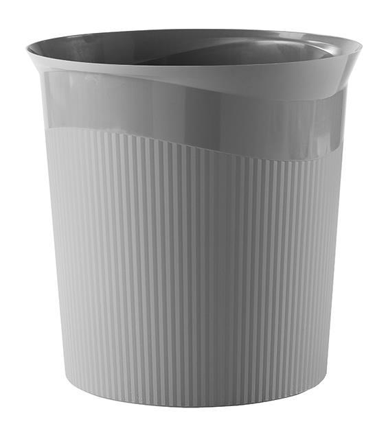 HAN Koš za smeti Re-LOOP, temno siv