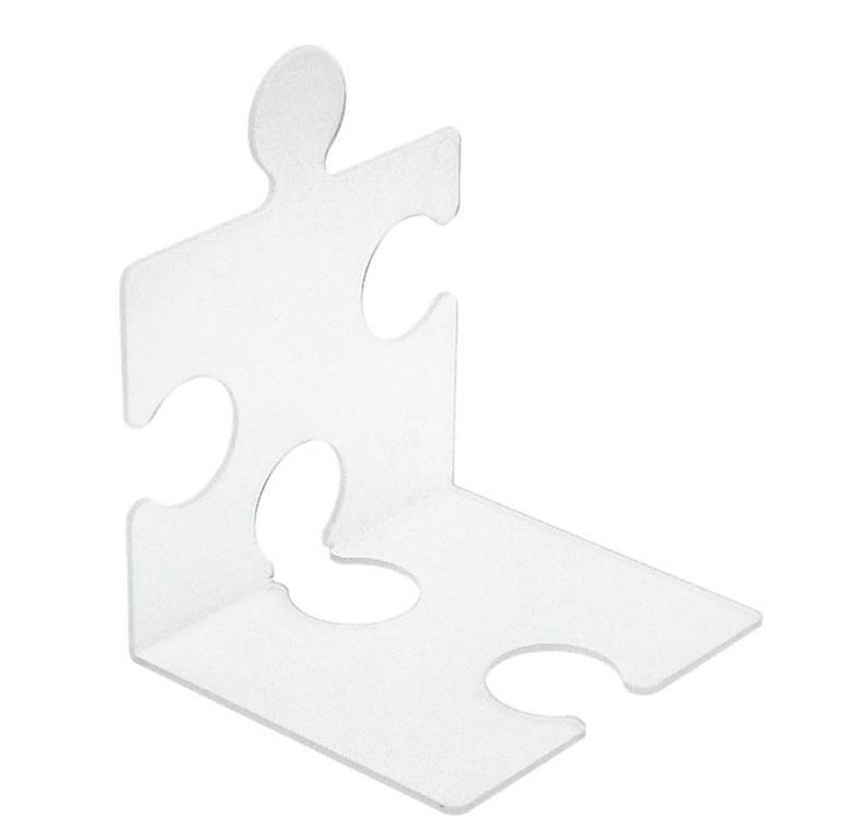 HAN Držalo za knjige/CD-je PUZZLE prozorno