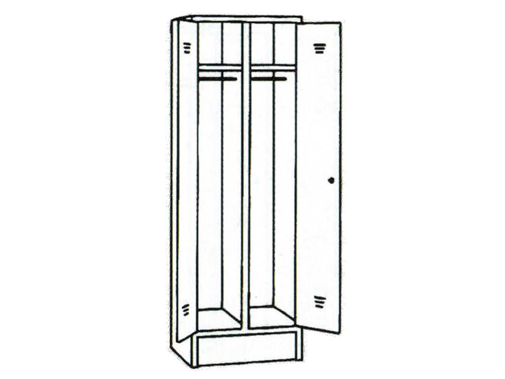 Hartnagel Garderobna omara 180x50x50cm