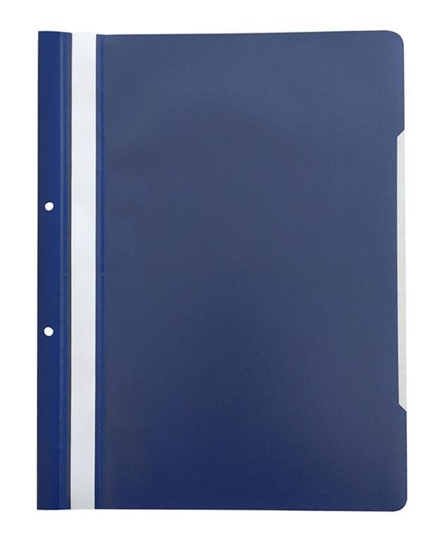 Klipko Mapa s sponko in 2 luknjama, t.modra