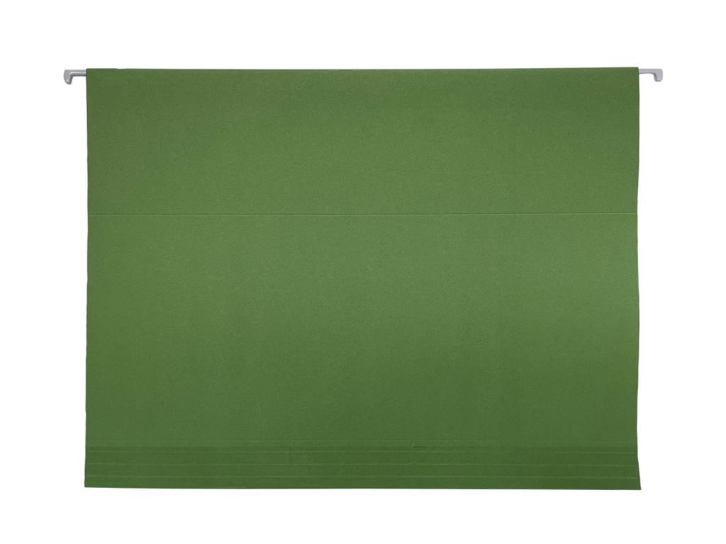 Klipko Viseča mapa karton zelena