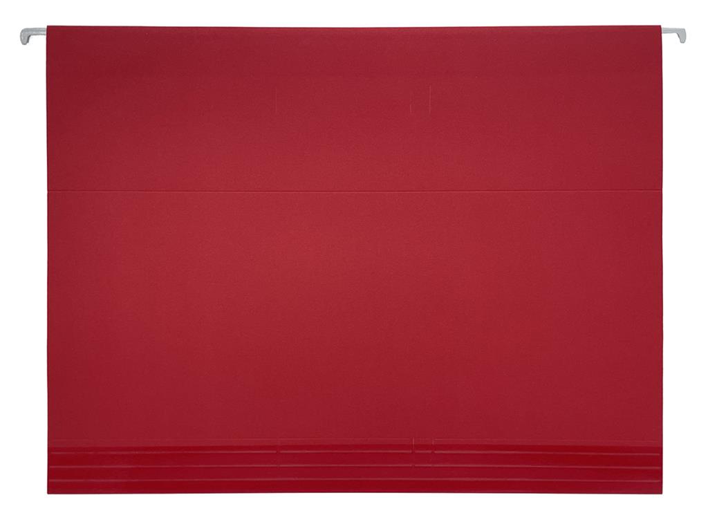 Klipko Viseča mapa karton rdeča