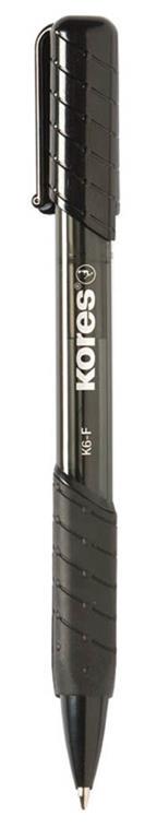 Kores Kemični svinčnik grip K6, črn fine