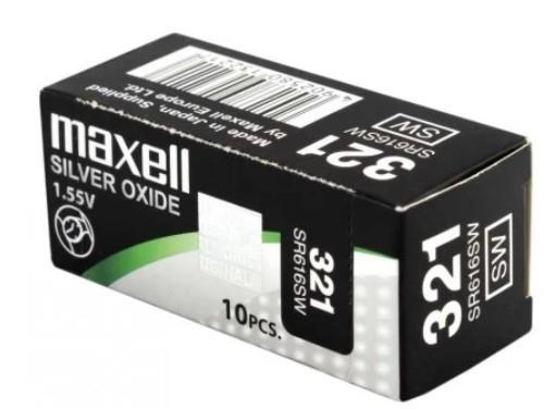 Maxell Baterija SR621SW, 1 kom