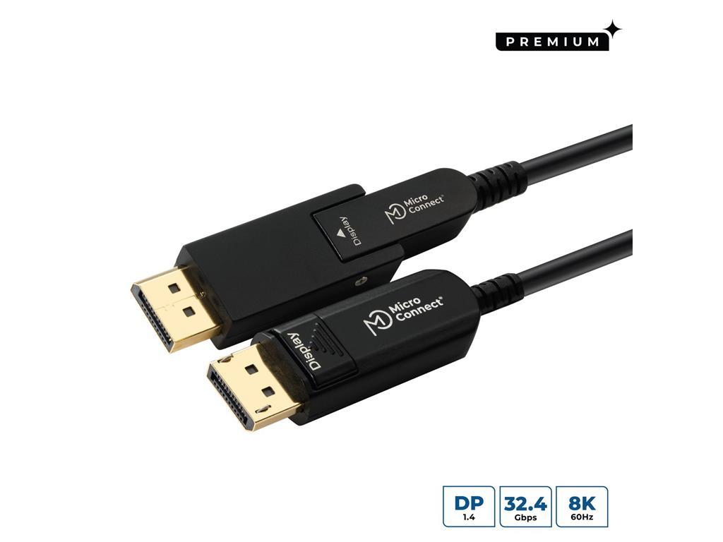 MicroConnect 8K Mini DisplayPort - DP kabel, 30m