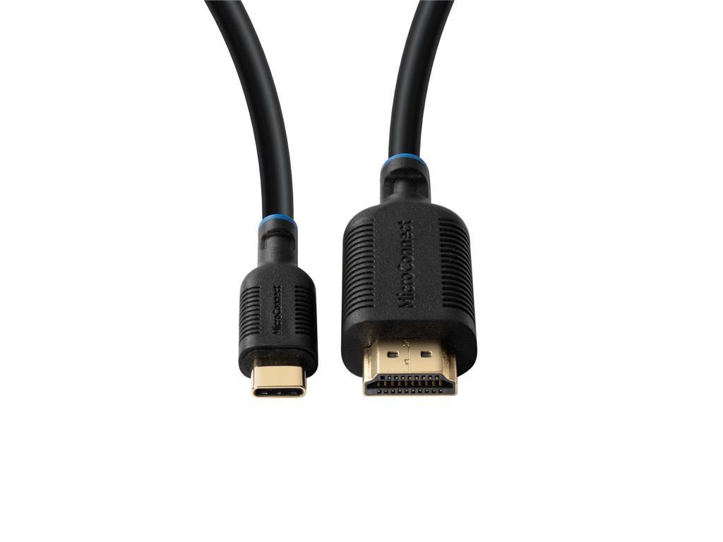 MicroConnect Kabel USB-C na HDMI 2.0, 2m