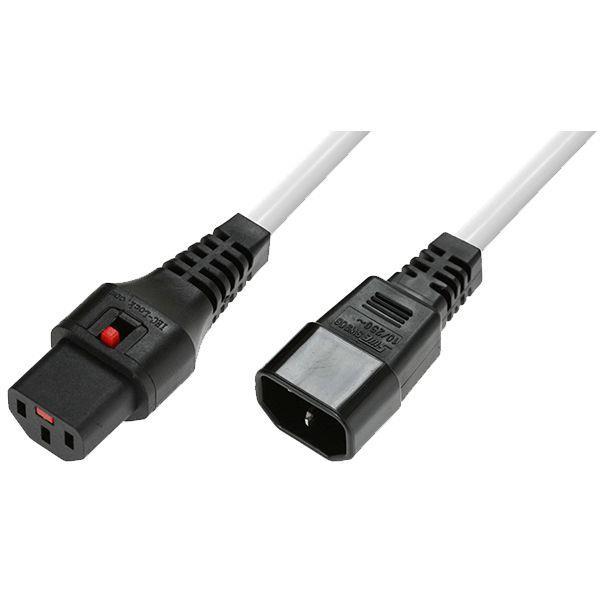 MicroConnect Kabel napajalni C13 IEC Lock - C14 3m
