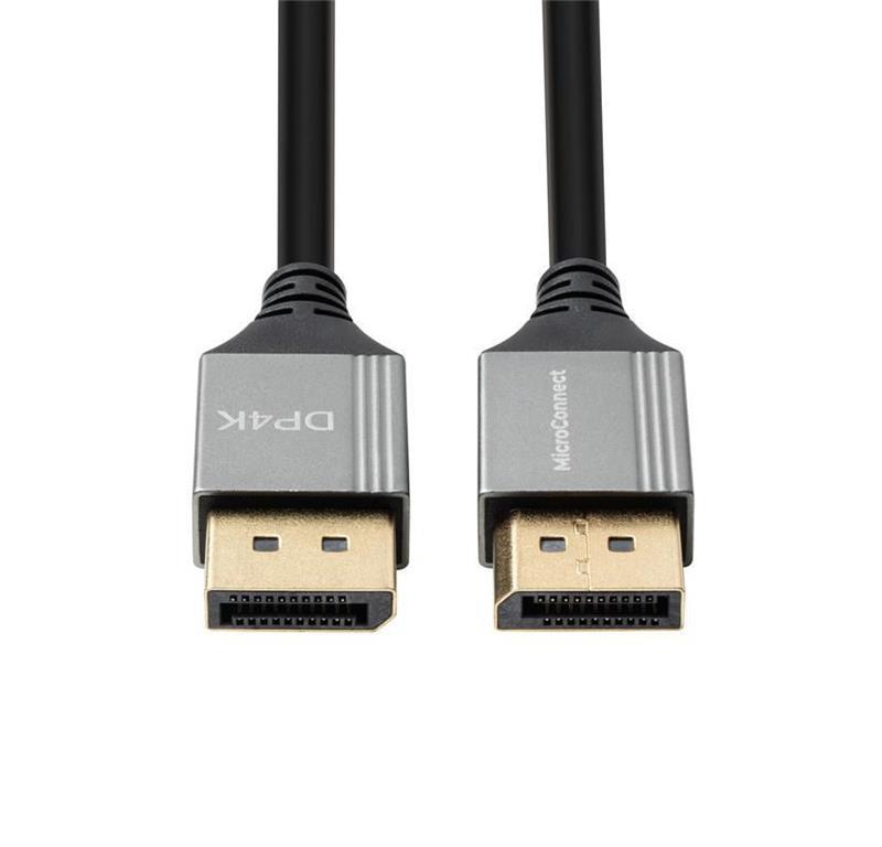 MicroConnect Kabel Displayport 1.2 Ultra Slim 1m