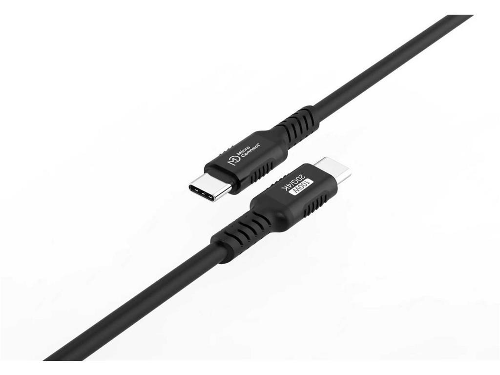 MicroConnect Premium USB4 Gen3x2 C-C kabel 4m