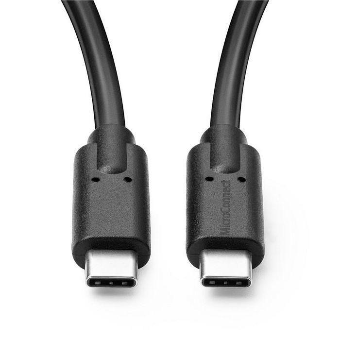MicroConnect Kabel USB C-C 3.2 Gen2x2, 0,25m, crn
