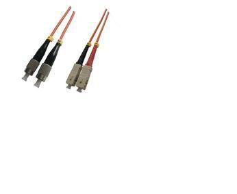 MicroConnect Patch Kabel - FC/UPC-SC/UPC 10m OM1