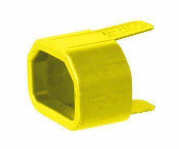 MicroConnect Sponka za C14 kabel, rumen