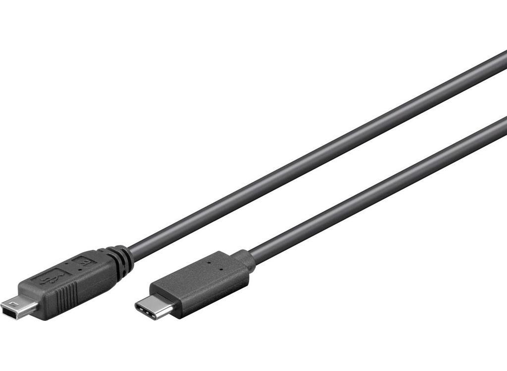 MicroConnect Adapter USB-C na USB 2.0 mini tip B