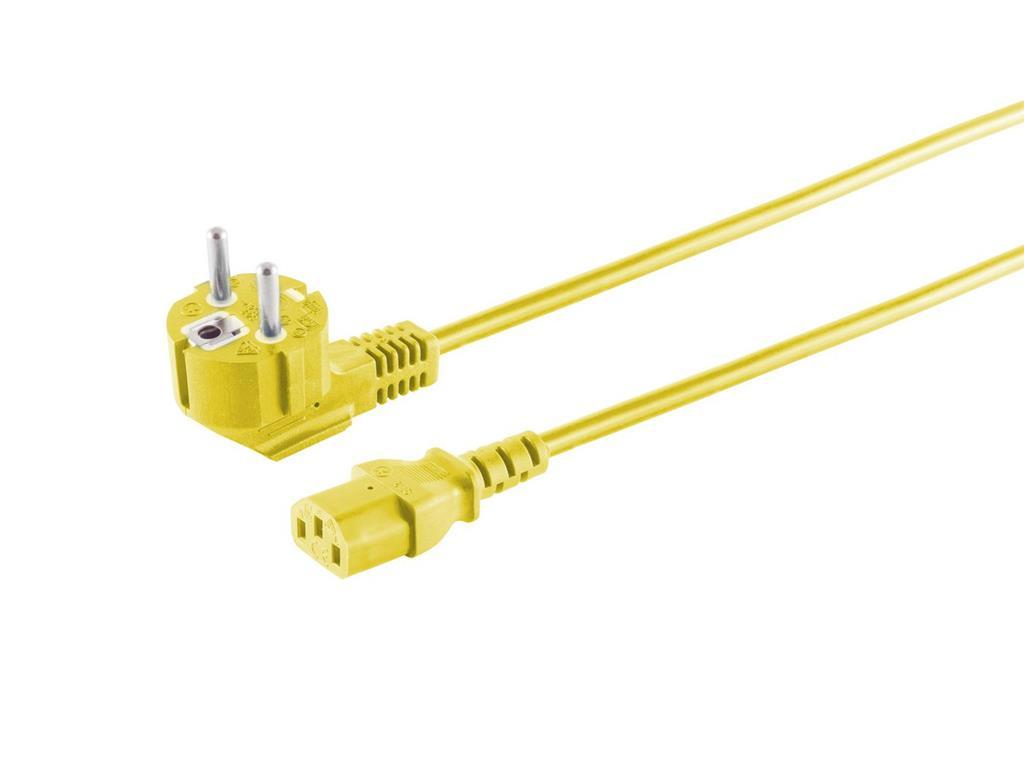 MicroConnect Napajani kabel Schuko - C13 1,8m Rumen