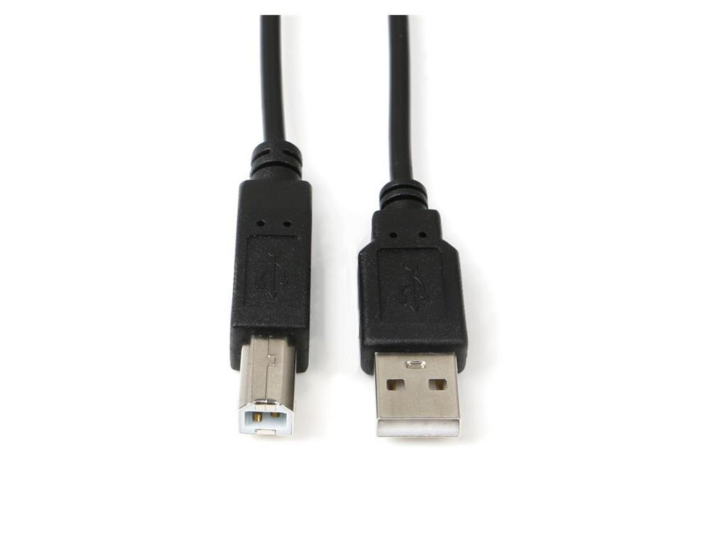 MicroConnect Kabel USB A-B 2.0, 0,5m, črn