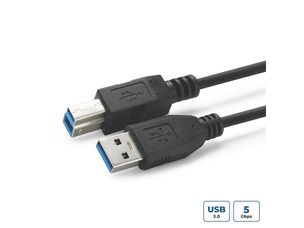 MicroConnect USB kabel A-B 3.0, 5m