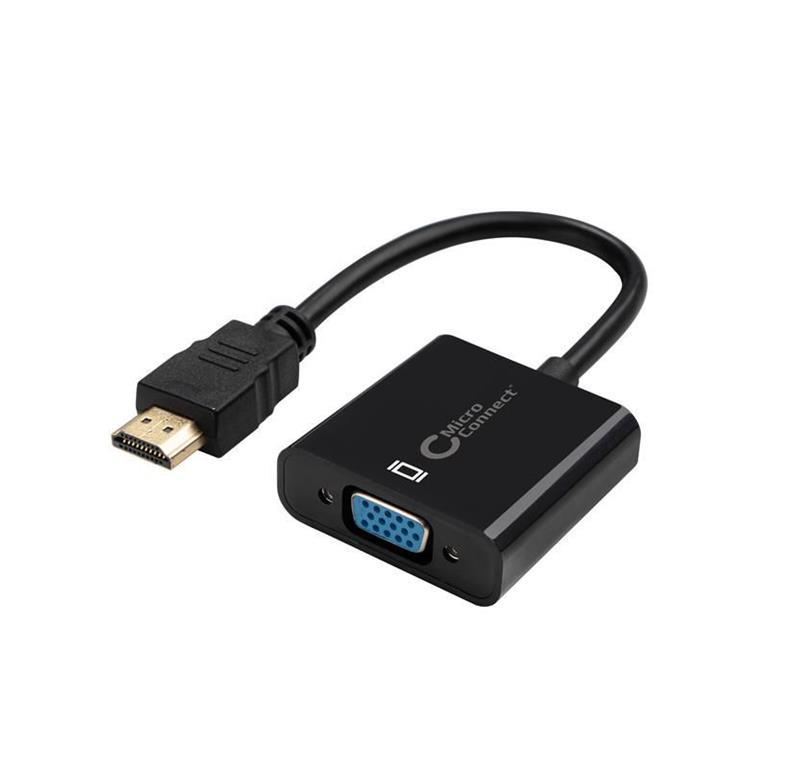 MicroConnect Adapter HDMI na VGA, 0,15m