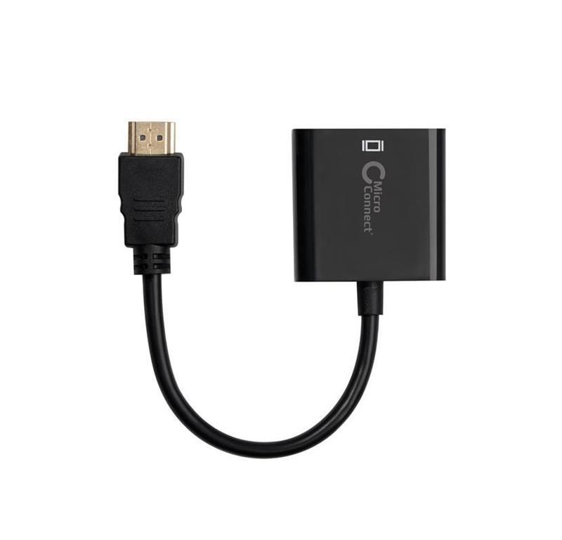 MicroConnect Adapter HDMI na VGA, 0,15m