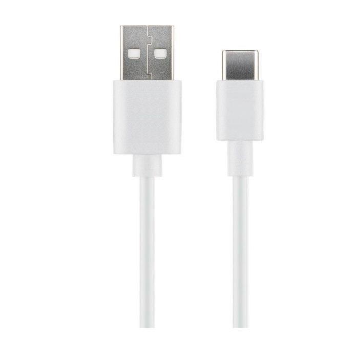 MicroConnect Kabel USB C-A 2.0, 1m, bijeli