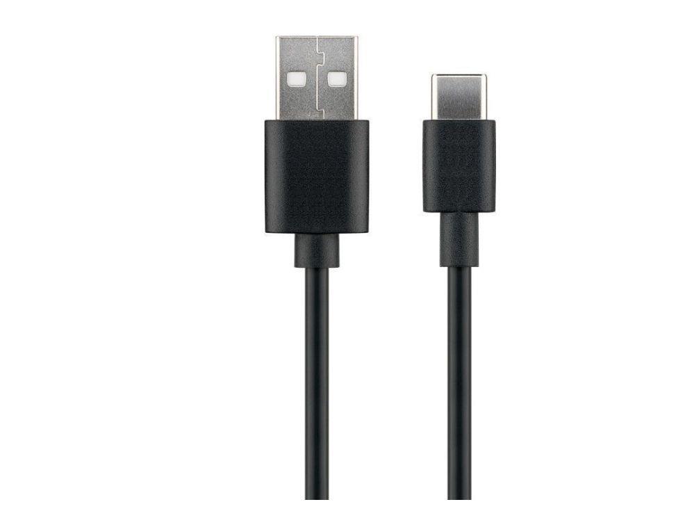 MicroConnect USB kabel C-A 2.0, 0,5m, crn
