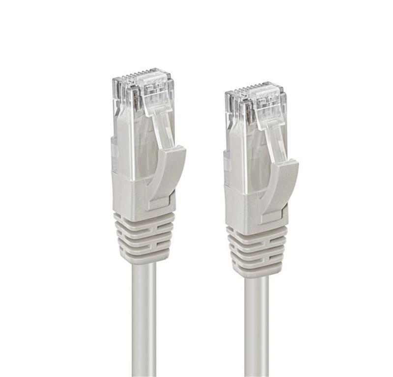 MicroConnect Mrežni kabel CAT6 U/UTP, 0,2m, sivi